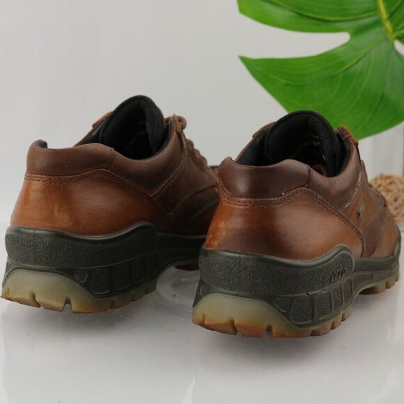 Ecco Men's Track25 Hiking Boot Size 43 9 Bison Brown Goretex Waterproof  Lace Up - Picture 6 of 15